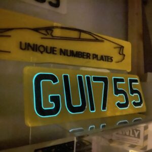 3D Glow In The Dark Plates